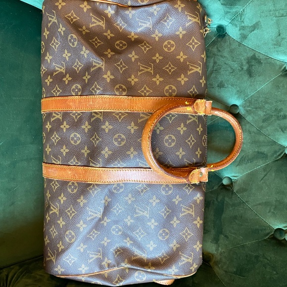 Authentic Louis Vuitton keepall 45 bandouliere travel monogram unisex - Picture 8 of 16